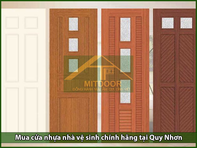 Mua cửa nhựa nhà vệ sinh chính hãng tại Quy Nhơn